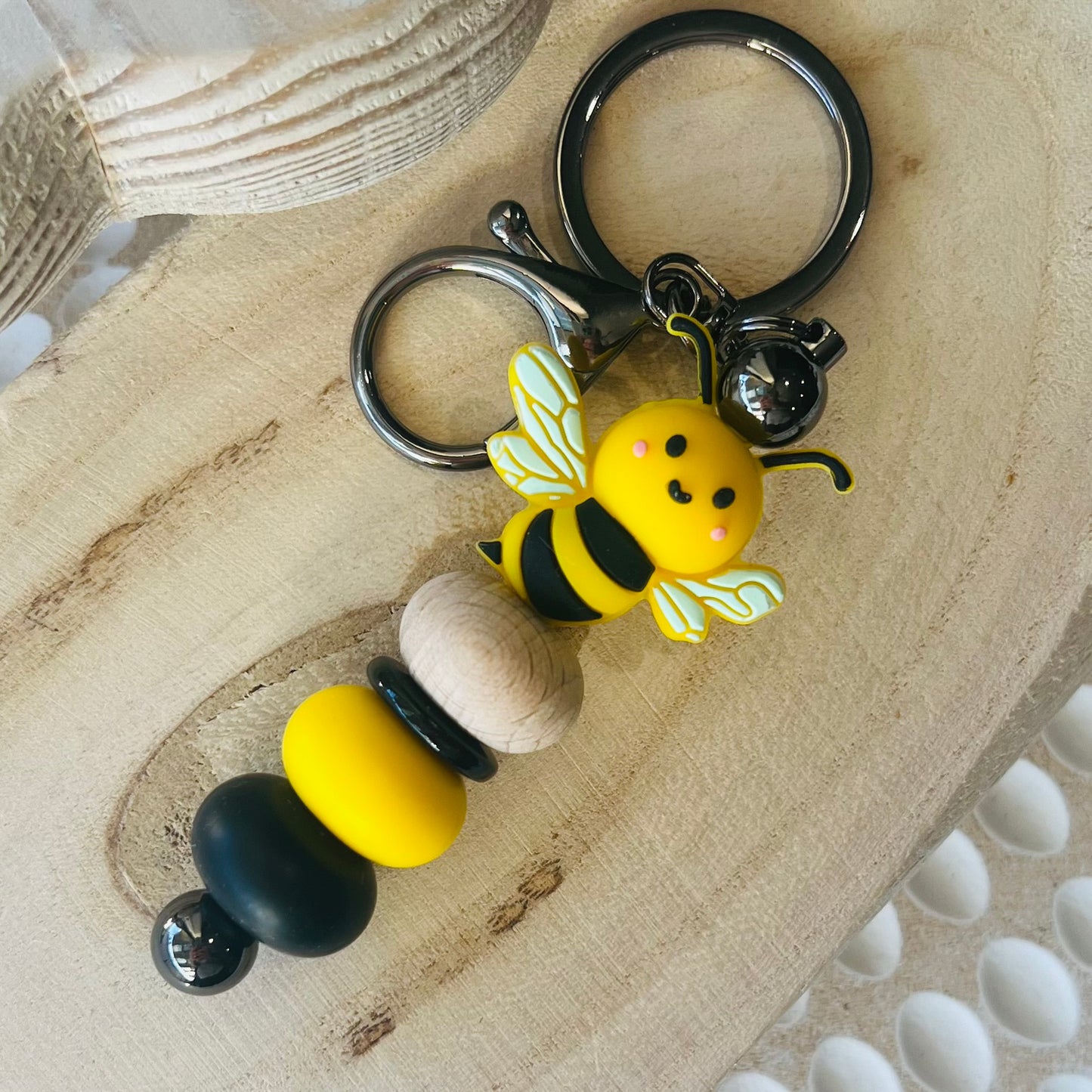 Busy Bee Keyring