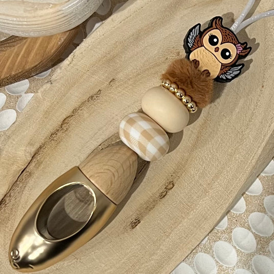 Gingham Owl Car Diffuser