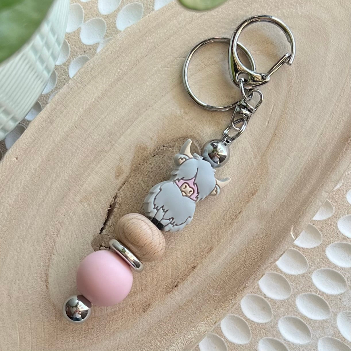 Greyson Highland Cow Keyring