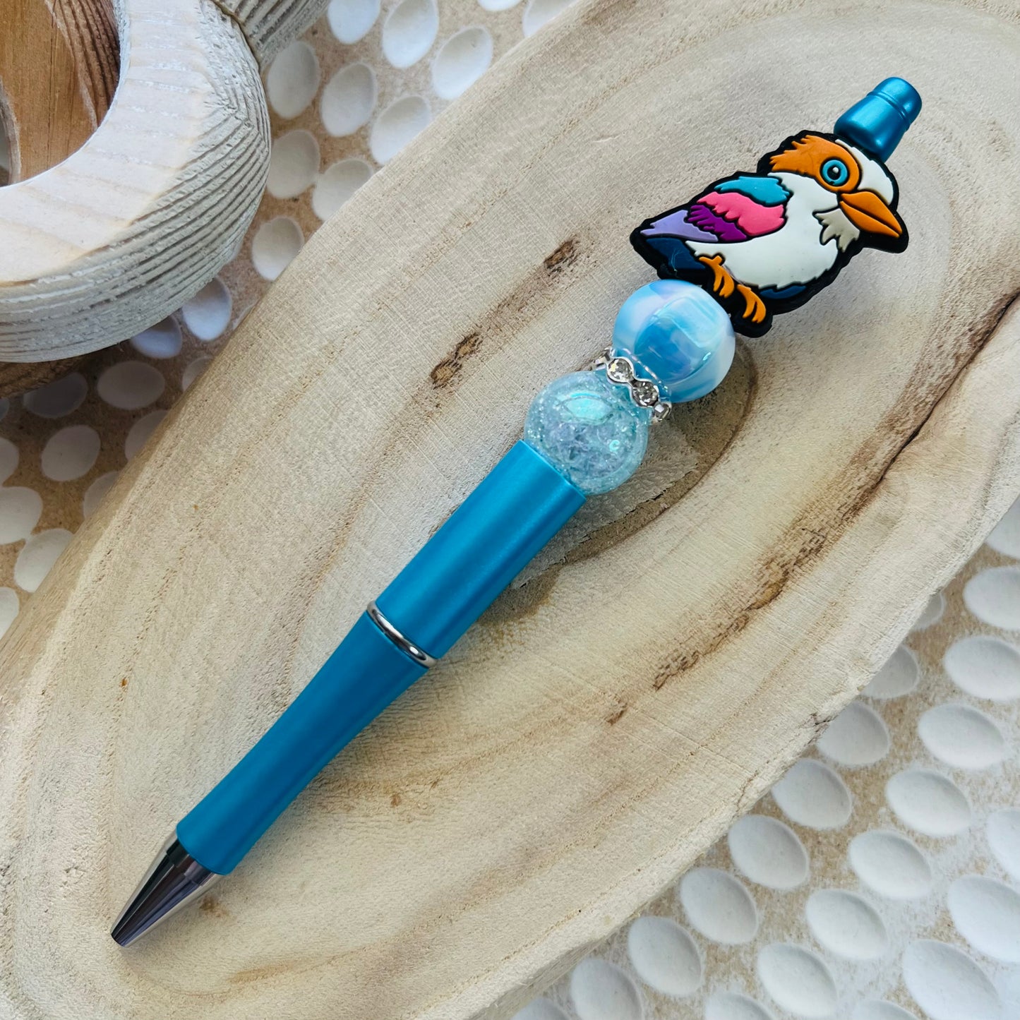Kookaburra Blue Pen
