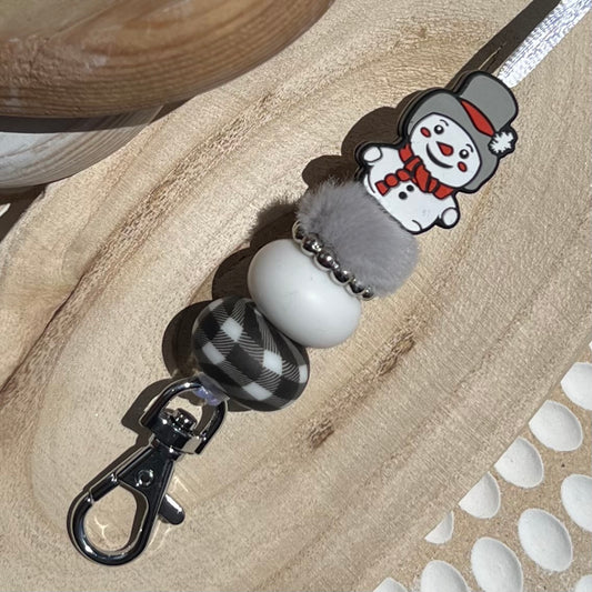 Snowman Lanyard