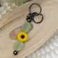 Sunflower Keyring