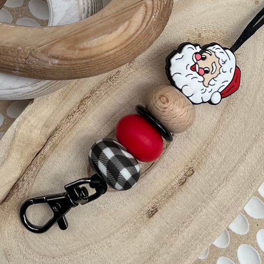 Jolly Santa Lanyard