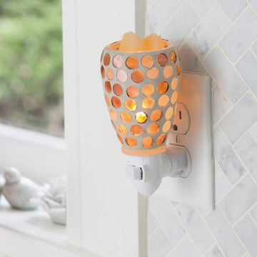 Pearl Glass Pluggable Warmer