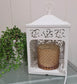 White Cottage Lantern Candle Warmer