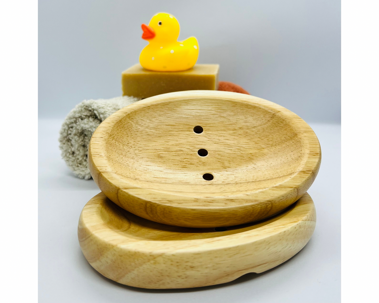 Soap Saver Oval Beechwood